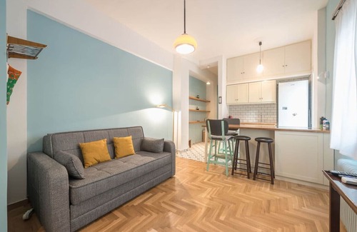 Kypseli Apartment | Bright and Designed 1BR Apartment Centric Area