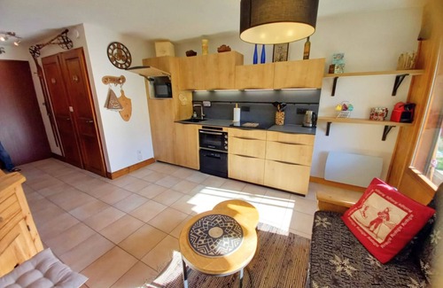 Samoens Apartment | Bright Apartment with Sunny Balcony in Samoëns Village