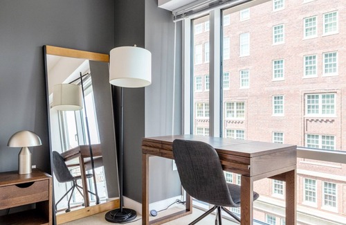 Back Bay East Apartment | Bright Back Bay 1BR w/Gym + W/D + Doorman near Esplanade by Blueground