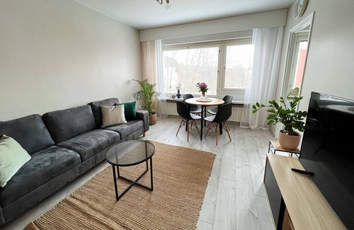 Lahti Apartment | Bright & Cozy, Renovated Studio in the Center