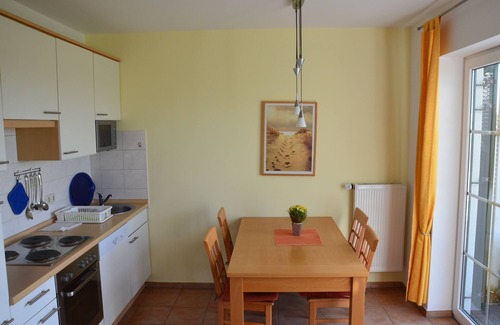 Dassow Apartment | Bright, family-friendly apartment near the beach