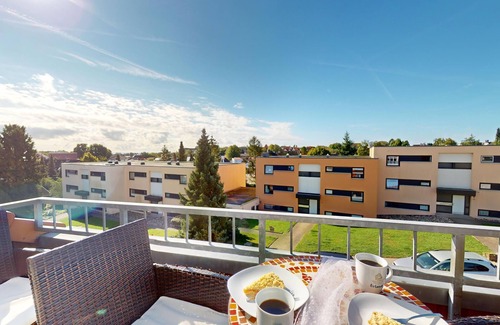 Groemitz Apartment | Bright, modern 2-room vacation apartment for 4 people with balcony by the Baltic Sea