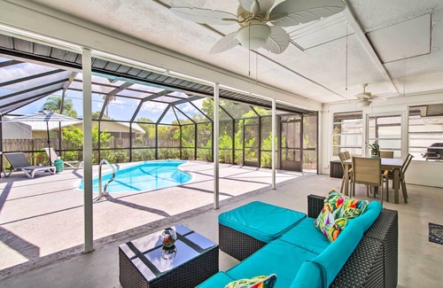 Sebastian Highlands Cottage | Bright Sebastian Home w/Pool ~ 7 Mi to Beach!
