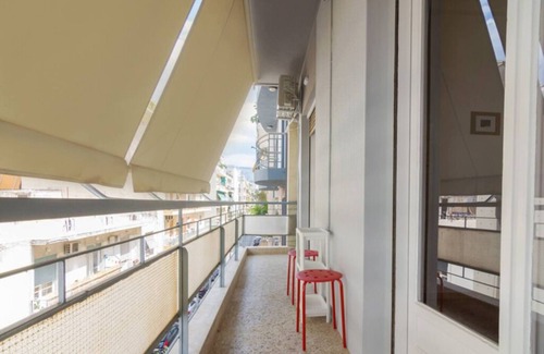 Ilisia Apartment | Bright & Spacious 1BR Apt Athens, Goudi