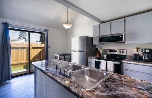 Columbia Falls Apartment | Bright Star Lofts Unit 1, 1BD1BA