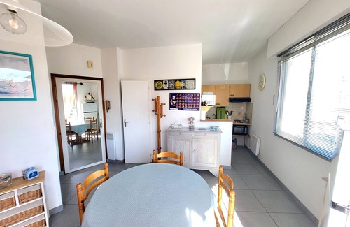 Les Sables d'Olonne Apartment | Bright studio - Steps from beach and shops