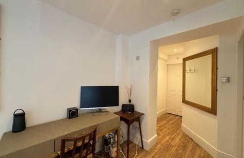 Parsons Green and Walham Apartment | Bright Studio Flat with Private Patio Fulham