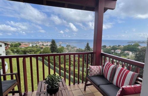 Ciboure Apartment | Bright T3 Eguski with Panoramic View