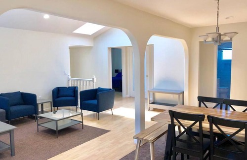 San Bruno Apartment | Bright whole house 6br/2ba Wifi Parking SFO 8 min