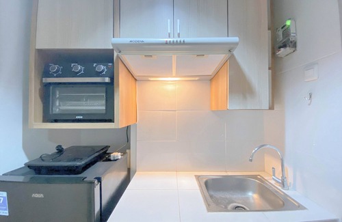 Jatingaleh Apartment | Brown Toned 1Br Without Living Room Apartment At The Alton
