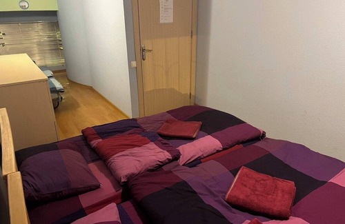Vake Hotel | Budget twin room with shared bathroom in Galaxy Hostel