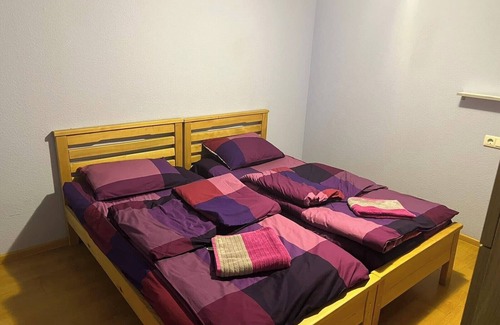 Vake Hotel | Budget twin room with shared bathroom in Galaxy Hostel