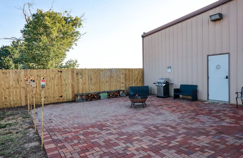 Amarillo House | Buffalo airport Fly Inn. 2 bedroom inside a airplane hangar!