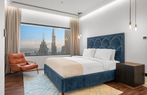 DIFC Apartment | Burj Khalifa & Downtown Views - 3BR Family Retreat Near Dubai Mall