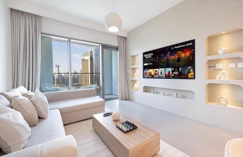 Za'abeel 2 Apartment | Burj Khalifa View, High Floor, Dubai Mall Access, Gym, Infinity-Pool, Playground, BBQ, Family Friendly
