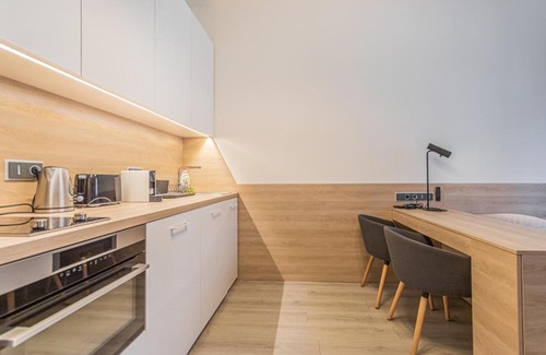 Andel Apartment | Business Studio Andel, 10 min to Centre, NETFLIX, Paid Parking