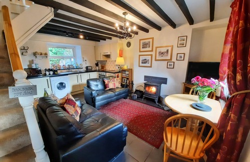 Tanygrisiau Cottage | BWTHYN GER AFON (RIVERPLACE COTTAGE), pet friendly in Tanygrisiau