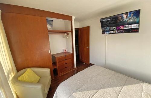 San Miguel Apartment | Cómodo, céntrico, cerca a Parque Media Luna
