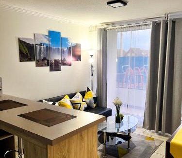 Los Angeles Apartment | Cómodo departamento con piscina en Los Ángeles