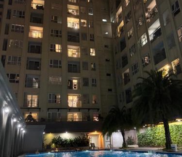 Binh Chanh Apartment | Căn hộ 1PN 1WC sofa phòng khách, ban công rộng, netflix