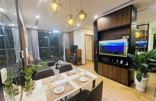 Tu Liem Apartment | căn hộ 2 phòng ngủ view ngọt ngào tại vinhomes skylake