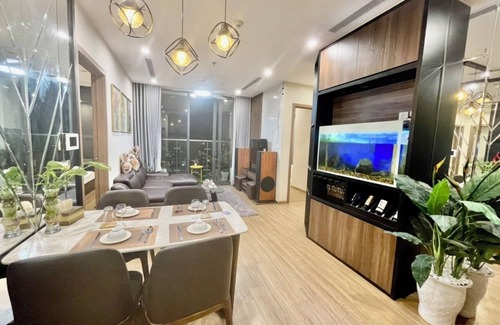 Tu Liem Apartment | căn hộ 2 phòng ngủ view ngọt ngào tại vinhomes skylake