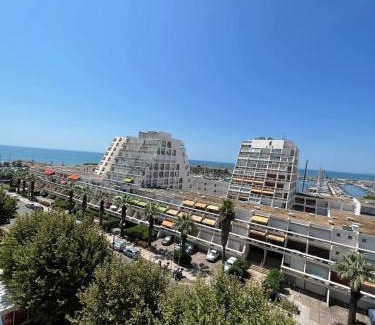 La Grande-Motte Apartment | Cœur de ville Appartement t2 cabine pour 4 personnes N127