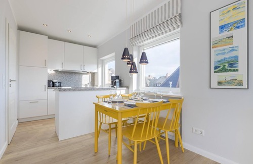 Wenningstedt-Braderup Apartment | C-haus Carola. App 13 - Helle und Moderne 3-zimmer Ferienwohnung mit ca. 65 m² in Zentraler Lage,