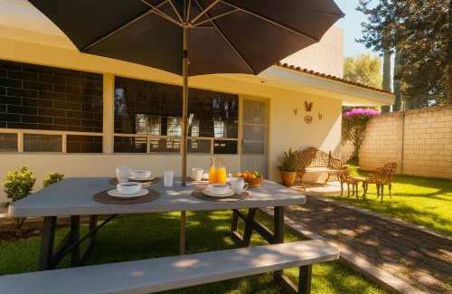 Atlixco House | Cabaña con fogata, palapa y jardín privado en Atlixco