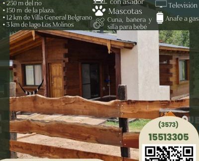 Los Reartes House | CABAÑA PRIVADA NALÚ