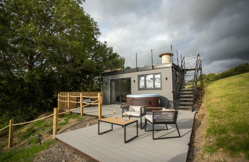 Llanilar Other | Caban cae cnwc cabin, Private cabin with hot tub