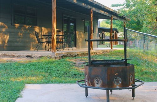 Leakey Cabin | Cabin 5 overlooking the beautiful Leakey Springs