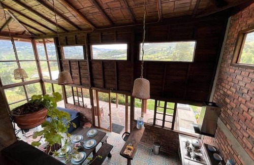 Santa Rosa de Viterbo Cabin | Cabin in Boyacá with jacuzzi and sauna, near paragliding