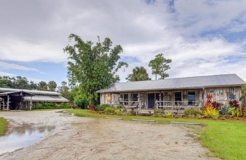 Palm City House | Cabin on 50-Acre Ranch in Palm City!