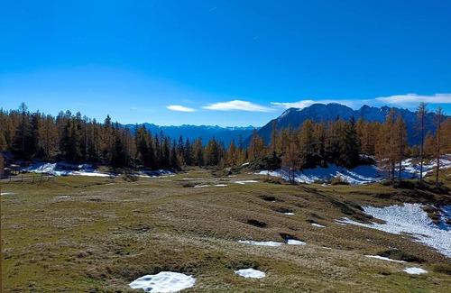 Tauplitz Cabin | Cabin 'Tauplitzalm' with Mountain View, Private Garden and Wi-Fi