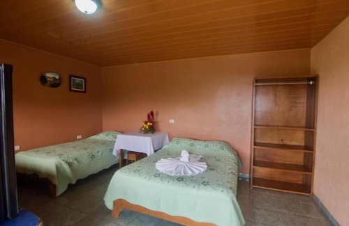 El Castillo Apartment | Cabinas Los Tucanes Private Room #3 with Volcano view