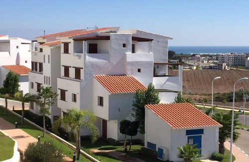 M'diq Apartment | Cabo negro studio beautiful terrace with sea view and pool