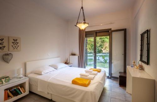 Siviri House | Camelia Elegant Cottage with orchard & view