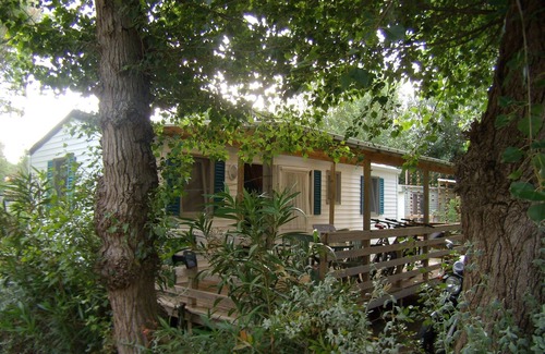 Sauvian House | Camping Beauséjour Sérignan Plage, seafront, direct beach access from campsite