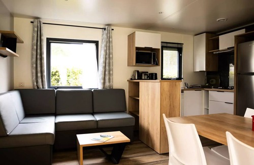Pont-Scorff House | Camping Entre Terre et Mer * - Mobil home Privilege (2 bedrooms) 4 people