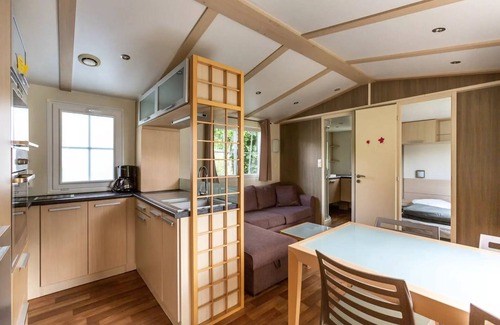 Pont-Scorff House | Camping Entre Terre et Mer * - Mobil home Privilege (2 bedrooms) 4 people