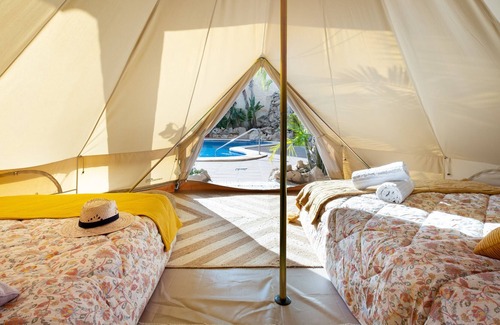 Benagalbon RV Rental | Camping "Glamping Slow Axarquia" with Private Terraces, Private Pool & Wi-Fi
