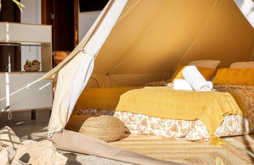 Benagalbon RV Rental | Camping "Glamping Slow Axarquia" with Private Terraces, Private Pool & Wi-Fi