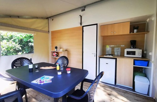 Chauzon House | Camping Le Coin Charmant * - Tithome - 21m² - 2 bedrooms - without bathroom 5 people