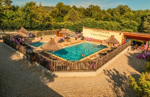 Chauzon House | Camping Le Coin Charmant * - Tithome - 21m² - 2 bedrooms - without bathroom 5 people
