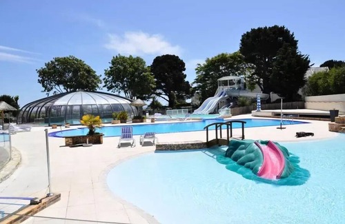 Nevez House | Camping Le Raguenès Plage* - Mobile home Celtik 3 rooms 4 people
