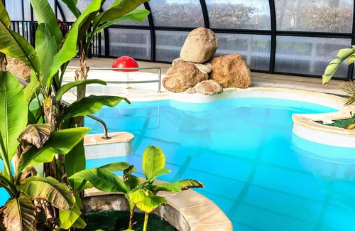 Lancieux House | Camping Le Villeu *** - Cozy 4-room mobile home for 6 people with air conditioning