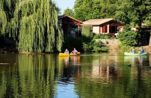 Estang House | Camping Les Lacs De Courtès*** - 3 Room Canvas Bungalow 4 People