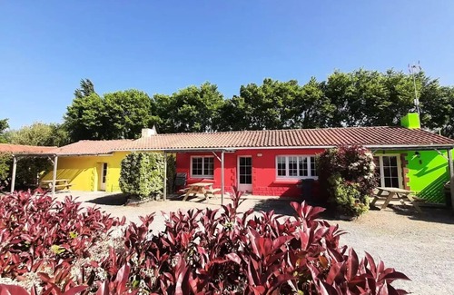 Sallertaine House | Camping Les P'tites Maisons dans la Prairie * - Cabane David Crockett 4 people