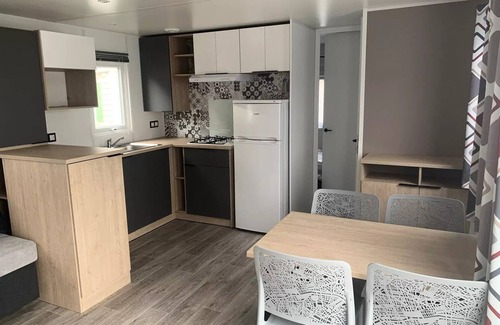 Sallertaine House | Camping Les P'tites Maisons dans la Prairie * - Premium 4/6 pers. - 2CH - DRAPS/SERVIETES/WIFI INCLUDED 6 persons